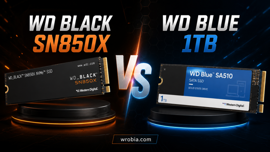 WD Black SN850X vs WD Blue 1TB: Speed, Performance & Value Compared