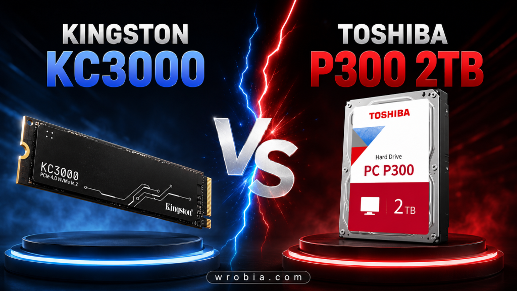 Kingston KC3000 vs Toshiba P300 2TB – Which Storage Drive Is Better?
