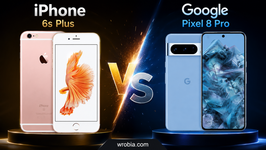 iPhone 6s Plus vs Google Pixel 8 Pro: Old Apple Flagship vs Modern Google Powerhouse