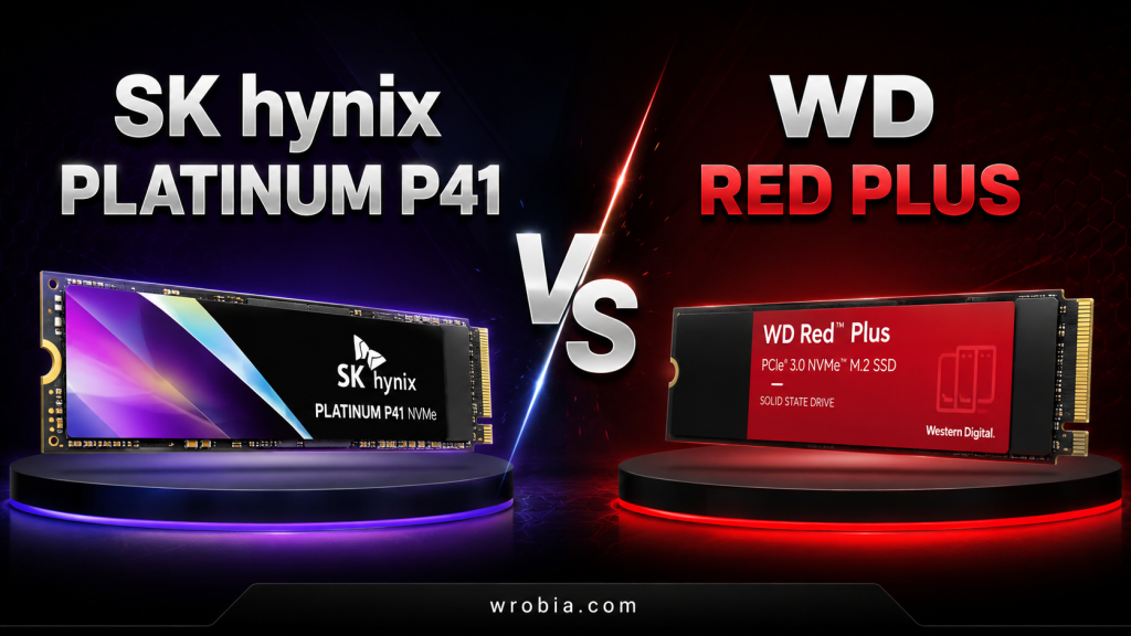 SK hynix Platinum P41 vs WD Red Plus: Which Is Better for Gaming, NAS, and Everyday Use?