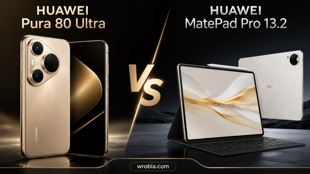 Huawei Pura 80 Ultra vs Huawei MatePad Pro 13.2: Ultimate Flagship Phone vs Premium Tablet Comparison