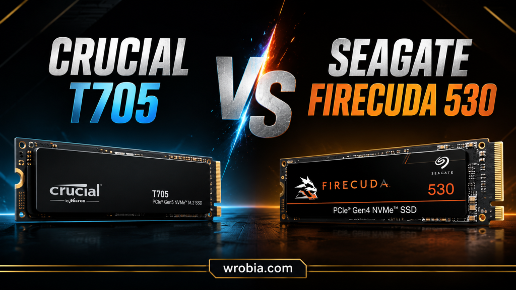 Crucial T705 vs Seagate FireCuda 530: Which Should You Buy in 2026?