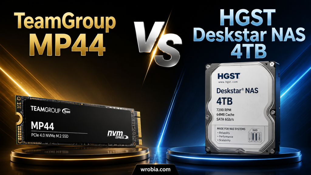 TeamGroup MP44 vs HGST Deskstar NAS 4TB: Which Is Better?