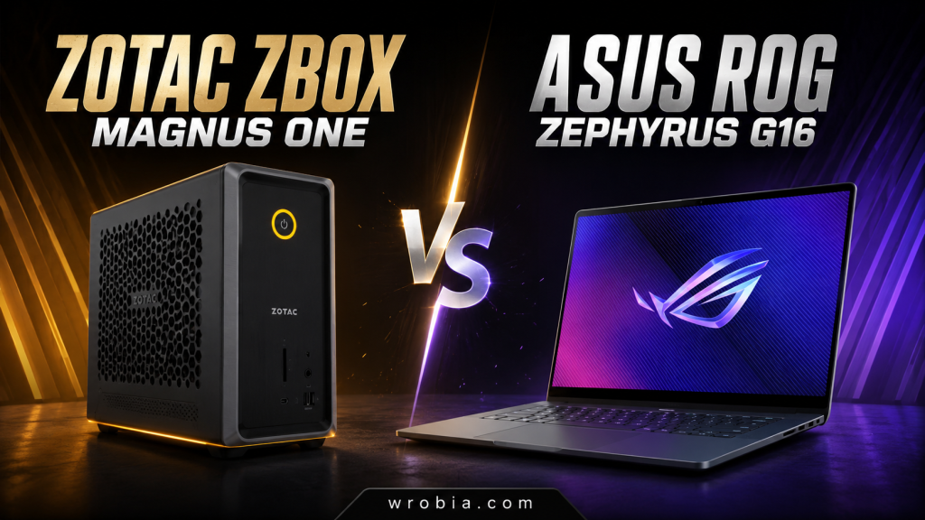 ZOTAC ZBOX Magnus One vs ASUS ROG Zephyrus G16: Which One Should You Buy?
